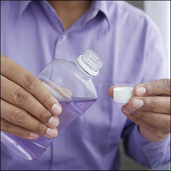 mouthwash in use Unsplash. https://unsplash.com/photos/person-holding-white-plastic-bottle-kKKvFbpyZMw
.<br><audio controls src='audio/mouthwash21.mp3'></audio>