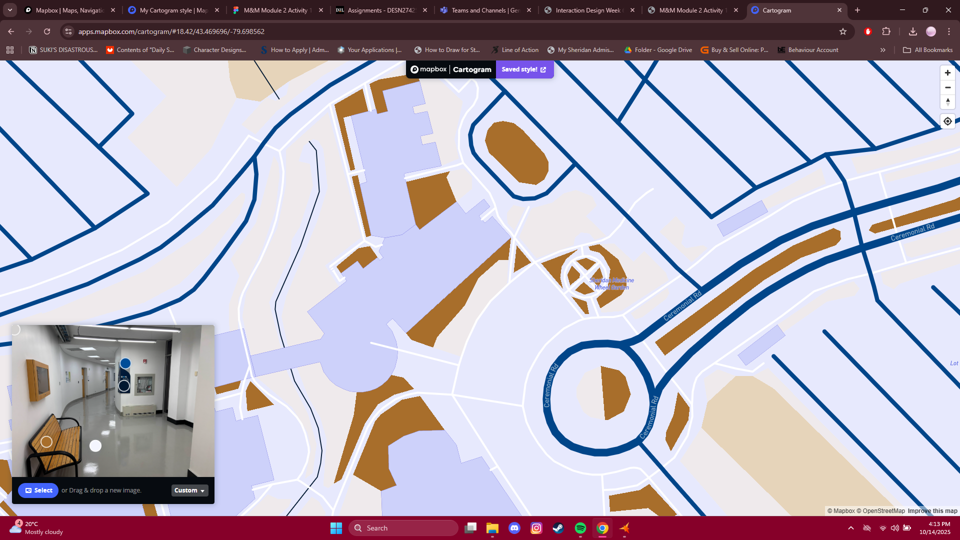 Completely flipped the colour options here, a much nicer to look at map in my opinion. The lighter colours do better